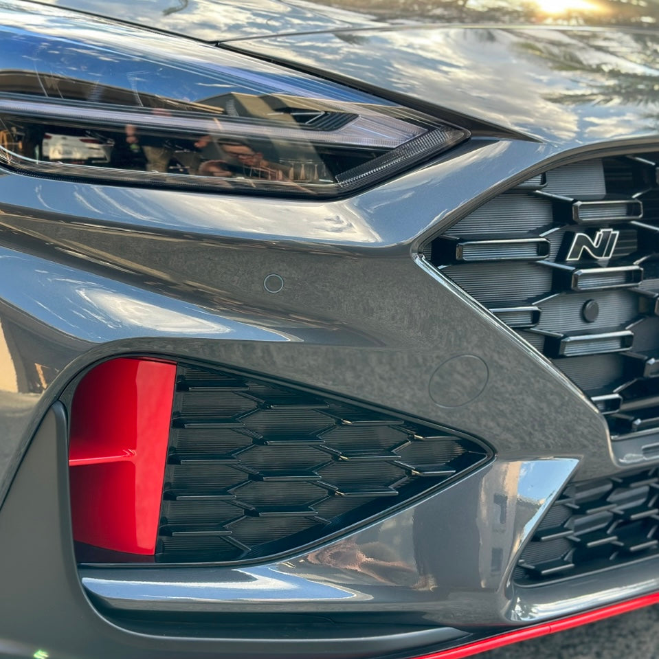 2024+ i30N Hatchback Front Grill N Badge Overlay