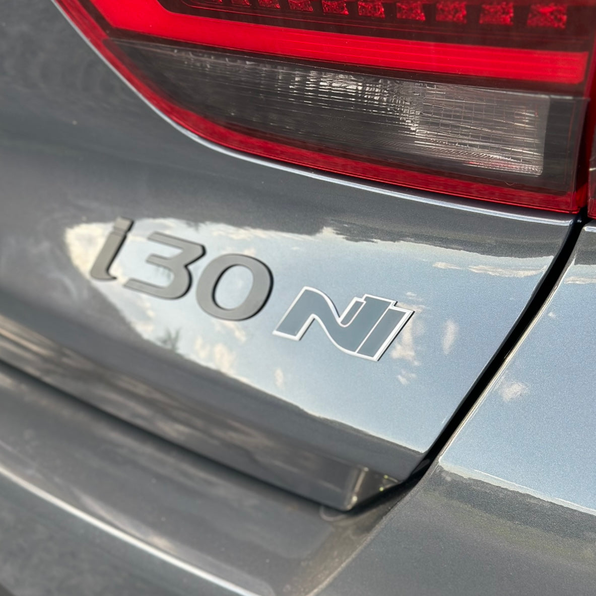 2024+ Rear N Badge i30N Hatchback Overlay