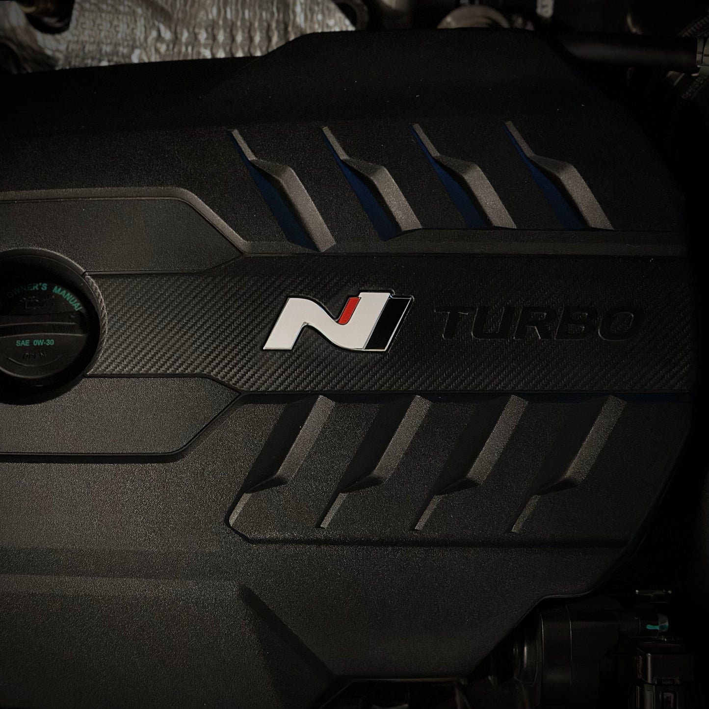 Engine Cover N Badge Overlay