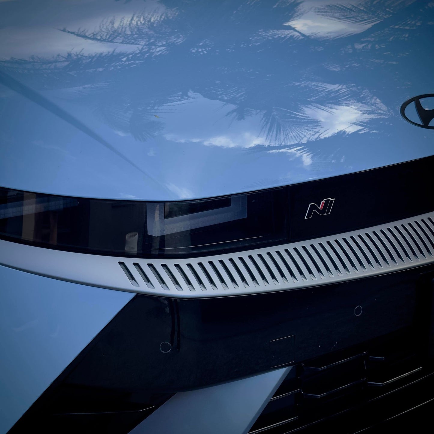 IONIQ 5N Front Grill N Badge Overlay