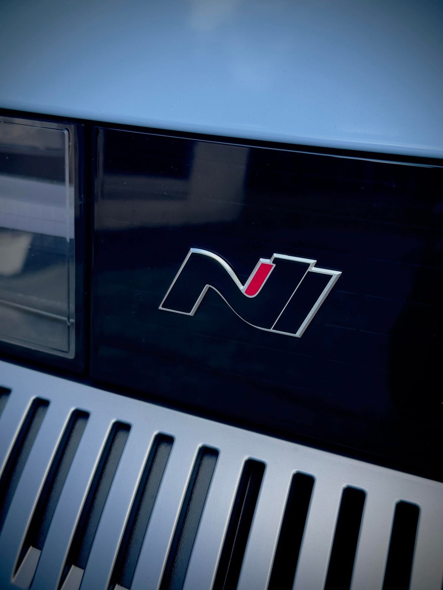 IONIQ 5N Front Grill N Badge Overlay